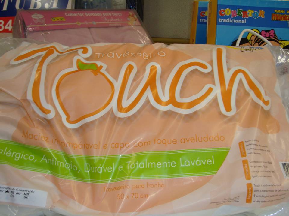 Colch�es em Pirituba - TRAVESSEIRO TOUCH MALHA TOP